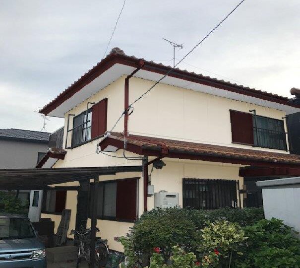 名古屋市緑区 N様邸 外壁塗装工事        名古屋市 外壁塗装はカベヤス