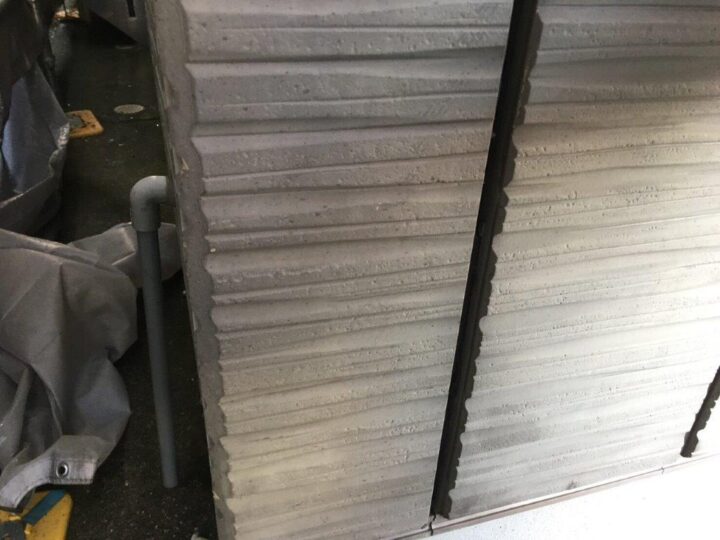 コーキング撤去後