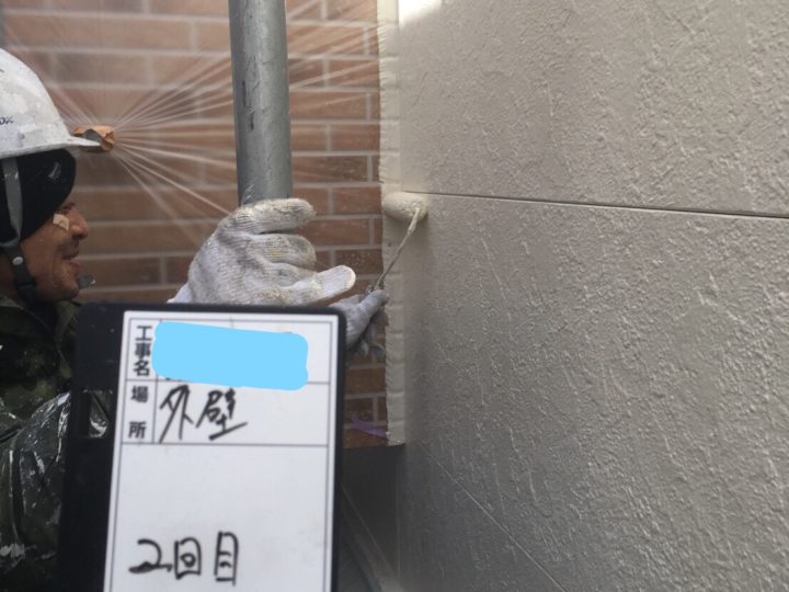 外壁塗装 2回目