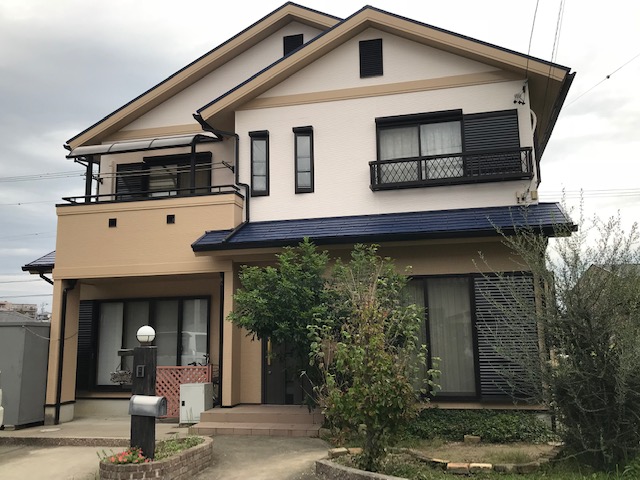 愛知県豊明市 M様邸 屋根・外壁塗装工事         名古屋市 外壁塗装はカベヤス