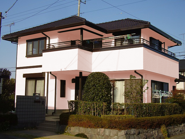 愛知県名古屋市M様邸 外壁塗装・屋根塗装工事        名古屋市 外壁塗装はカベヤス