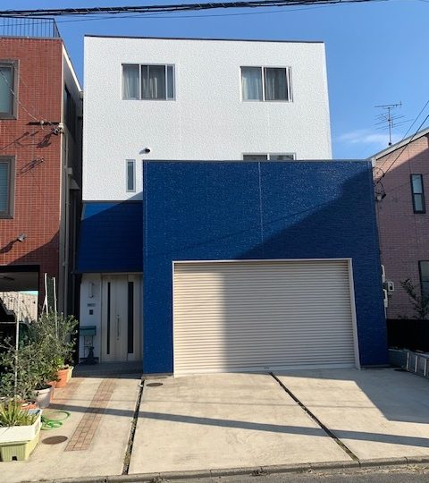 愛知県名古屋市南区K様邸 外壁塗装・屋根塗装工事       名古屋市 外壁塗装はカベヤス