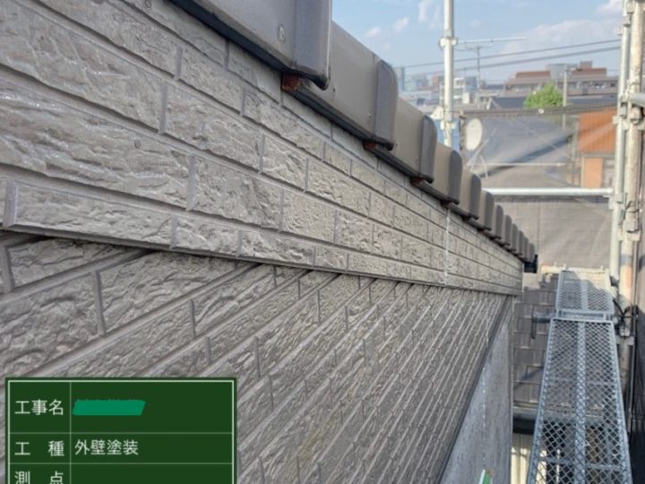 破風塗装 1回目完了