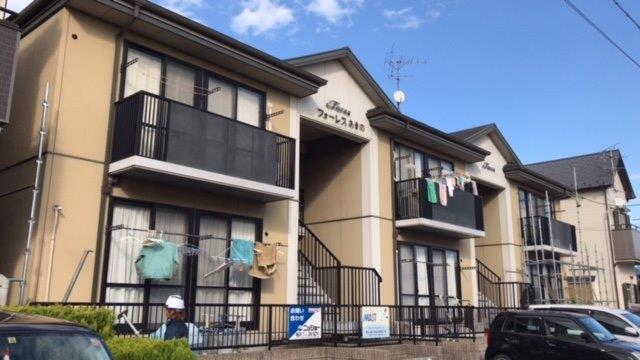 愛知県稲沢市アパート 外壁塗装工事・屋根塗装工事         名古屋市 外壁塗装はカベヤス