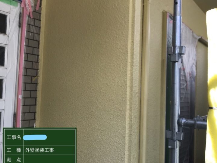 外壁塗装 中塗り