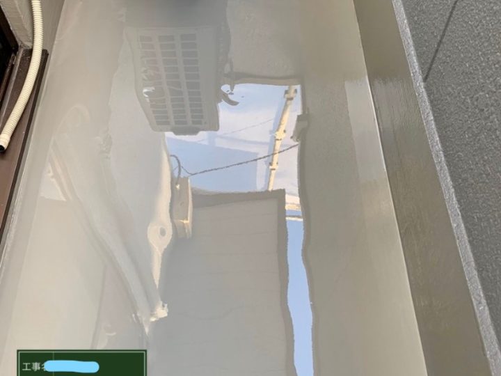 ベランダ3回目完了後