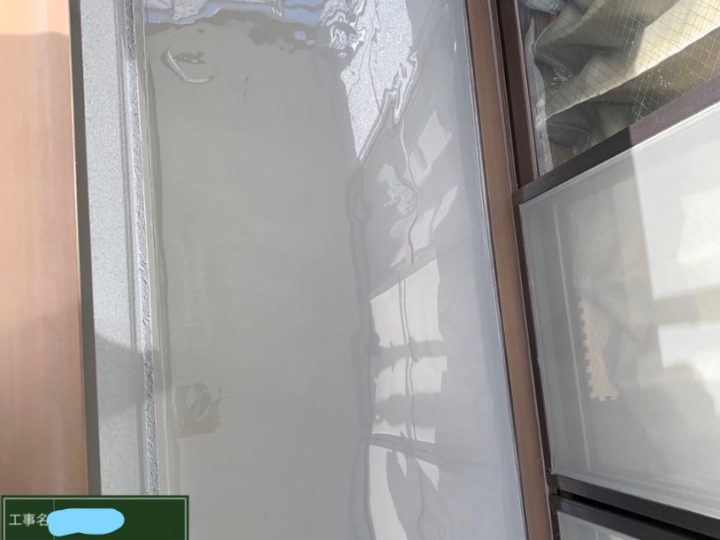 ベランダ2回目完了後