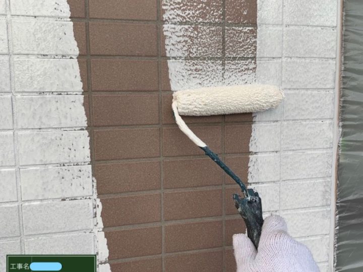 プライマー作業中