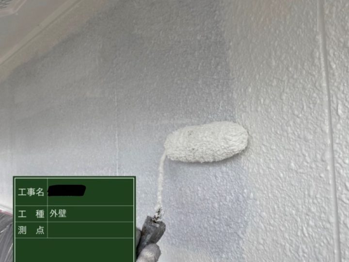 外壁塗装 中塗り