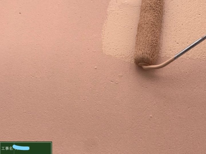 外壁塗装 中塗り