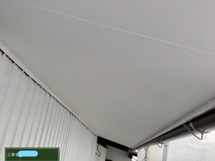 軒天塗装 1回目