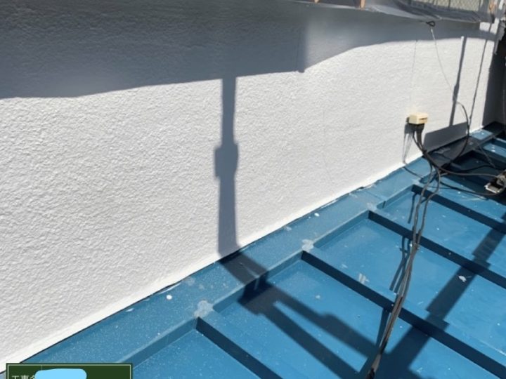 外壁塗装 中塗り