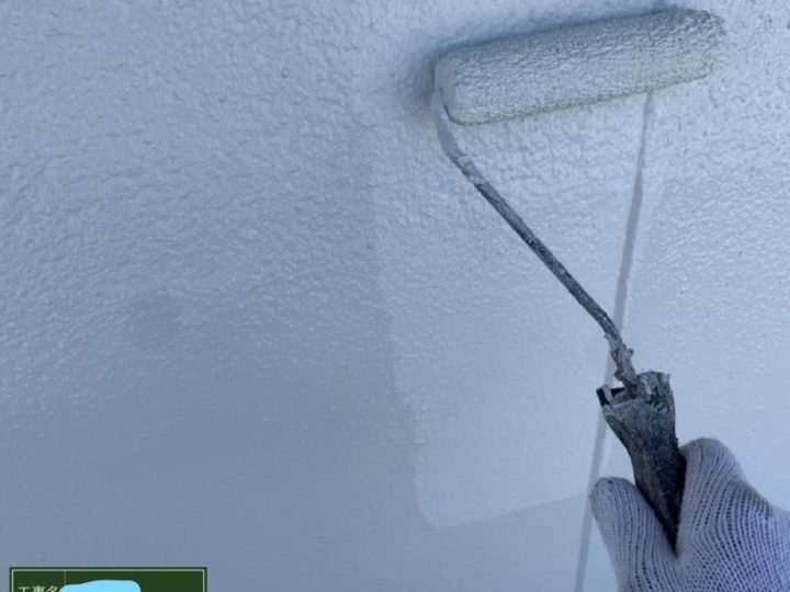 外壁塗装 上塗り