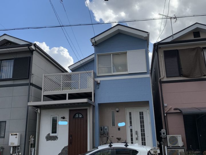 愛知県名古屋市南区S様邸       名古屋市 外壁塗装はカベヤス