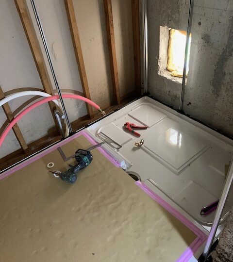 浴槽ベース設置