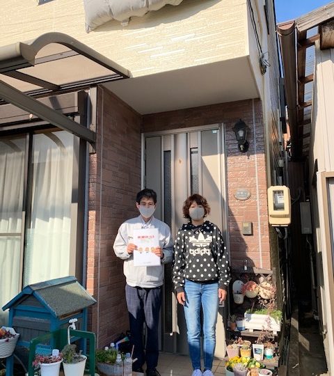 愛知県名古屋市南区H様邸 外壁塗装・屋根塗装       名古屋市 外壁塗装はカベヤス