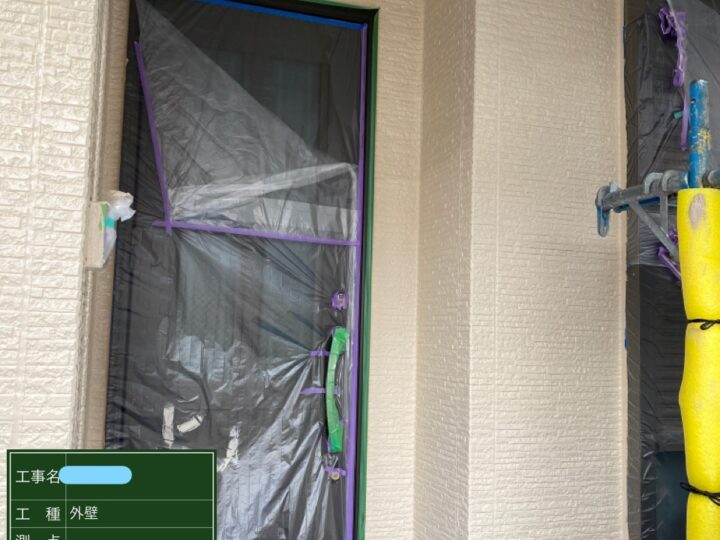 外壁塗装 中塗り