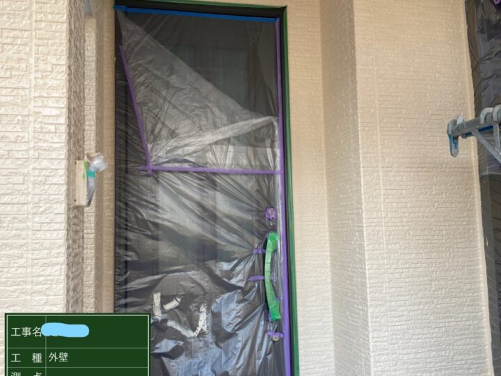 外壁塗装 上塗り