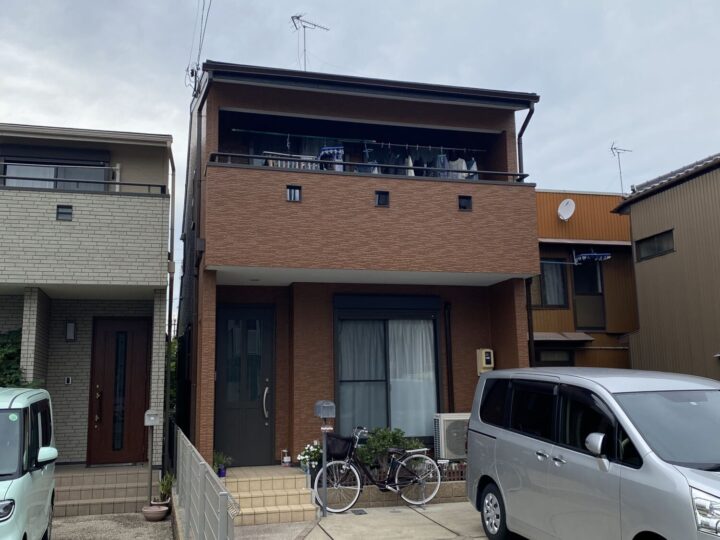 愛知県名古屋市南区A様邸 外壁塗装・屋根塗装工事 名古屋市 外壁塗装はカベヤス
