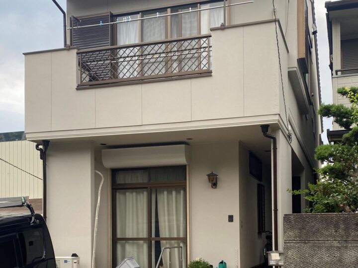 愛知県名古屋市南区T様邸 外壁塗装・屋根塗装工事 名古屋市 外壁塗装はカベヤス