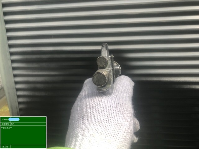 雨戸塗装 2回目