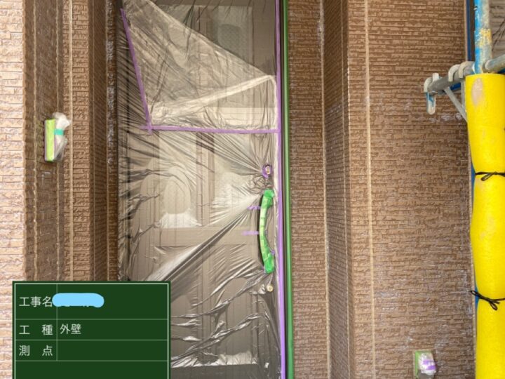 外壁塗装 上塗り
