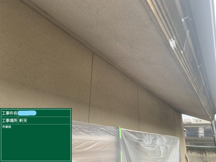 軒天 塗装