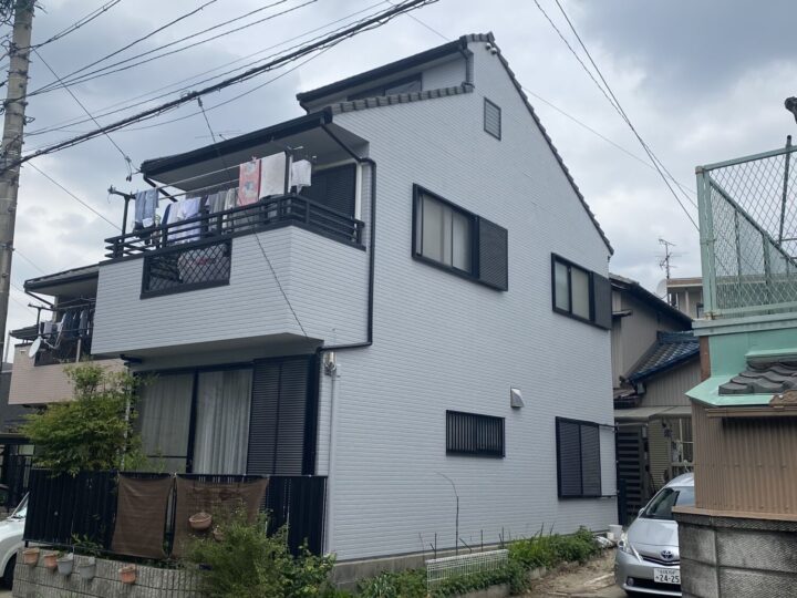 愛知県名古屋市南区A様邸 外壁塗装工事 名古屋市 外壁塗装はカベヤス