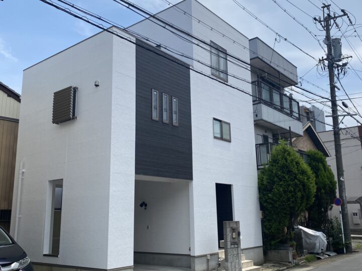 愛知県名古屋市瑞穂区 H様邸 外壁塗装工事 名古屋市外壁塗装はカベヤス
