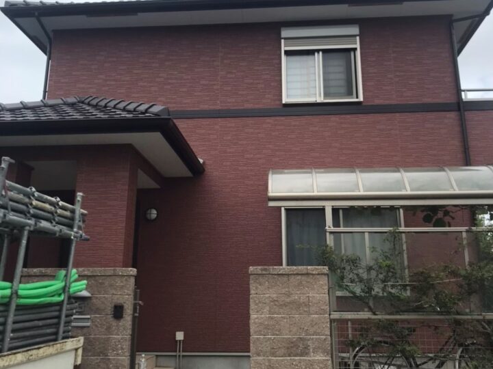 愛知県名古屋市瑞穂区B様邸 外壁塗装工事 名古屋市外壁塗装はカベヤス